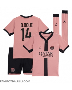 Paris Saint-Germain Desire Doue #14 Echipament de Fotbal Replică 2024-25 Copii Treilea (+ Șorturi)